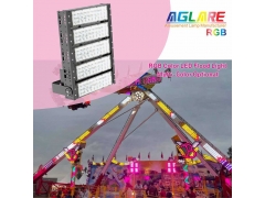 Amusement Ride Lighting - 250w outdoor LED Projector RGB remote led flood lights